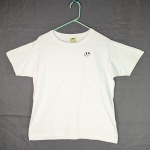 Vintage 90’s Big Dogs T Shirt White Embroidered Logo USA Classic Unisex